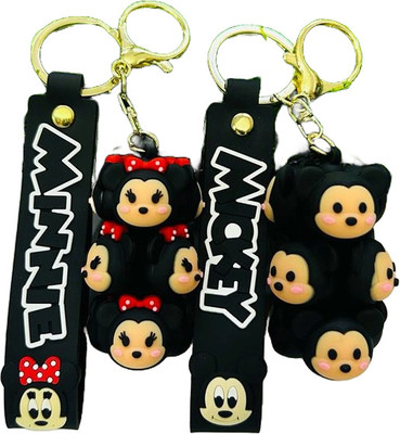 GKM Mickey Mouse Multiface combo set keychain for boys & Girls Key Chain