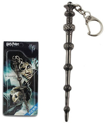 Meeko.com Keychain-Harry Potter Dumbledore Magical Wand Metal Key Chain Key Chain