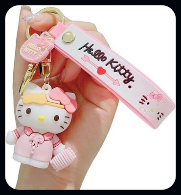 gtrp Cute Kitty 3D | Keyring & Quirky Bag Charm 01-New53-A Key Chain