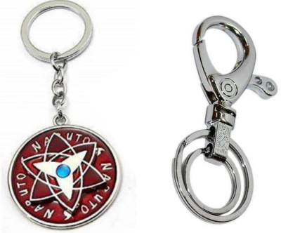 JAINSON MARTIN Combo of naruto spinning rotating & buckle keychain Key Chain