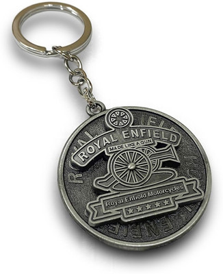 R BULLET Royal RE Bullet Classic Bullet Bike Brass Metal Keychains-48 Key Chain