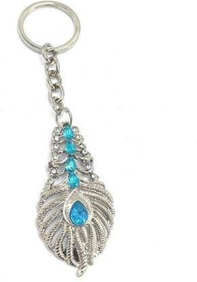Meeko.com Premium Lord Krishna Metal Keychain for Car Bike Home Keys for Men and Women Key Chain