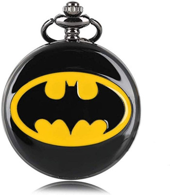 n v p Antique Batman Pocket Watch Car Bike Key Chain with Key Ring Men & Key Chain Key Chain