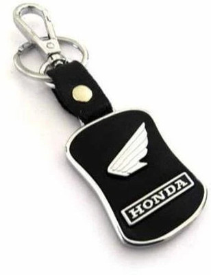 BBG FK_Wings Honda Logo Leather Hook Keychain & Best Quality Keychain Key Chain