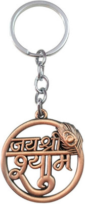 PEARLISH Khatu Shyam Baba Jai Shree Shyam (Rosegold) Keychain Key Chain