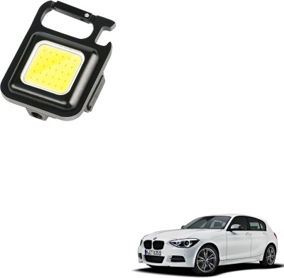 SEMAPHORE Keychain Work Light Mini LED Handheld USB Rechargeable For BMW 1 Series 5 hrs Torch Emergency Light(Black)