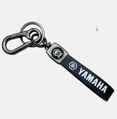 SKU YAMAHA LEATHER KEYCHAINS FOR BIKE AND CR Key Chain
