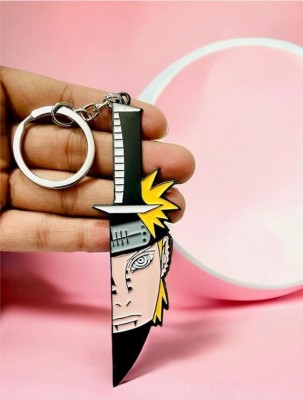 gtrp Unsharped Metal Katana Keychain || Anime Character Key Chain