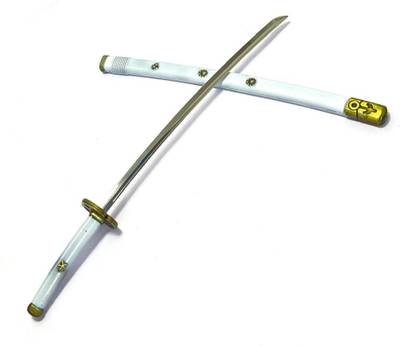 Mubco One Piece Ame no Habakiri Katana Sword | Showpiece Anime Metal Sword Toys Gift Key Chain
