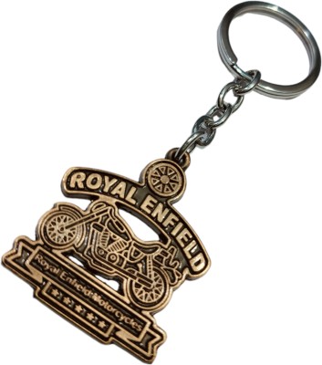 MAG BEE Royal Enfield Compatible (Bullet Bike) Bronze Key Chain