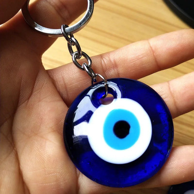 Auto Emporium Hub ONLY EVIL EYE SIMPLE Key Chain
