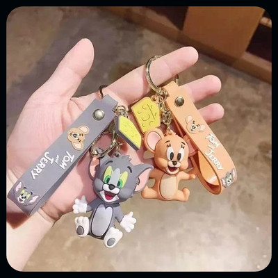 gtrp Keychain-Cute Tom and Jerry combo Key Chain