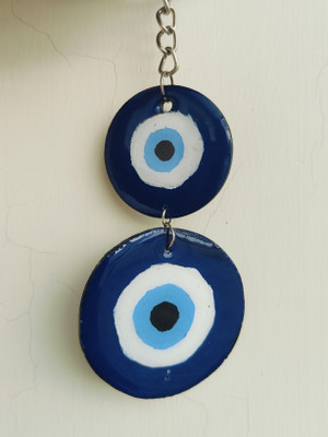 geetaspratiti Evil Eye Double Slide Keychain Key Chain