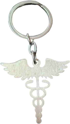Offside Doctor SIlver Metal Keychain Key Chain