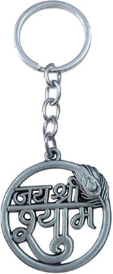 PEARLISH Khatu Shyam Baba Jai Shree Shyam (Silver) Keychain Key Chain