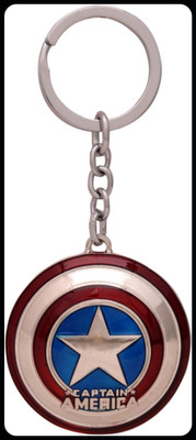 gtrp Trendy-CFK603 Captain America full metal shape Key Chain Key Chain