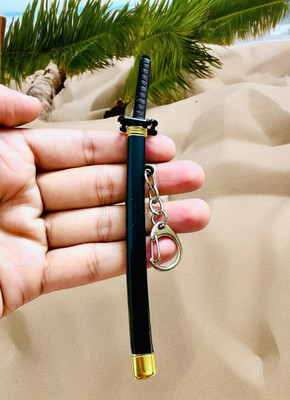 gtrp UNSHARPED Metal KATANA with cover - Multicolor Code100-New740 Key Chain