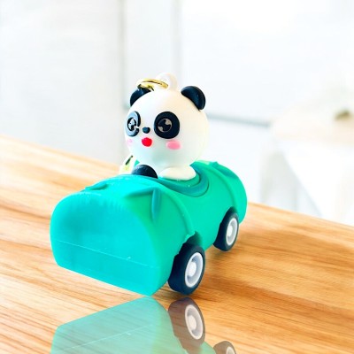 SSAppliances Cute Panda Silicone Keychain for Kids | Fun Bag & Car Accessory | Adorable Gift Key Chain