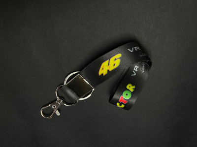 sky enterprises Fabric 46 VR Hook Key Chain for Bike Lover Key Chain