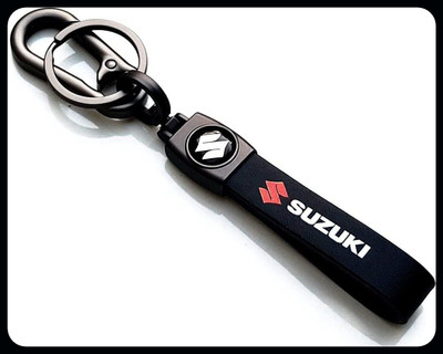 Meeko.com black Design Keychain for Car Bike Home Keys for suzuki Men and Women-S452 Key Chain