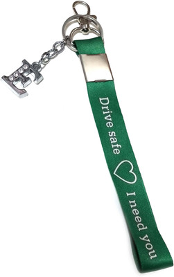 Meeko.com E letter with Drive Safe Tag key chain 01 Key Chain