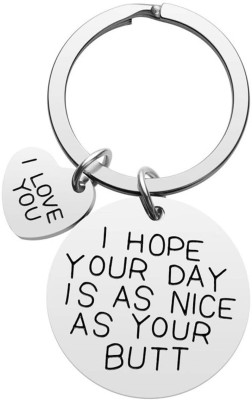 M Men Style Valentines Day Gifts - I Hope Your Day Keychain KeyS49 Key Chain