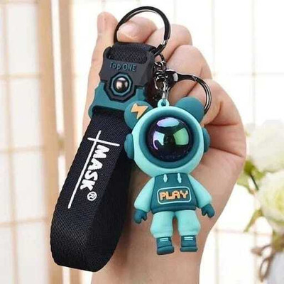 Sbb Novelty Get any Random Pcs of this 3D Rubber Astronaut Figure Key Chain