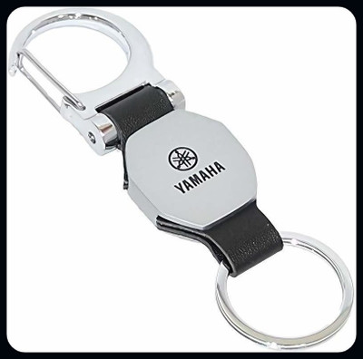 gtrp Hook Locking leather black keychain-A Key Chain