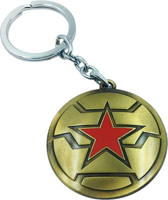 Key Era Captain America Protect Shield Metal Key Chain