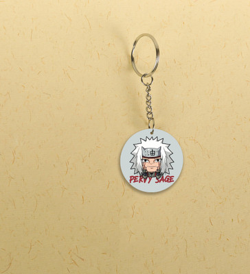Special Trend Hub Mischief Unleashed: Printed Round Anime Keychains Pack of 2 Key Chain