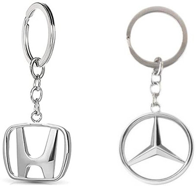 GSV Mercedes,HondaLogo silver metal Keychain best quality keychain Key Chain