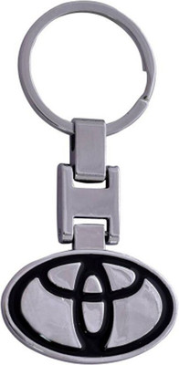 ADITYA TRADERS Classy Toyota Fine Metal Attractive Designer Key Chain(Silver)