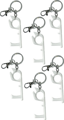 Get Fatang Multipurpose Safe Touch Keychain Key (Pack of 6) Key Chain