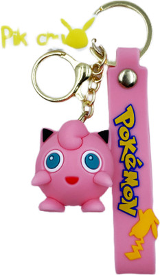 Buko Silicone Cute Famous Cartoon Characters keychain For Bag ,Car Key Ring Key Chain