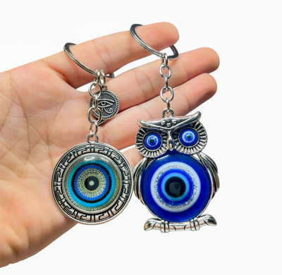 aflatunfashion 037 Evil Eye Keychain Combo Key Chain