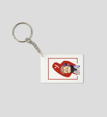 Special Trend Hub Anime Printed Sublimated KeyChain ( PACK OF 2 ) Key Chain
