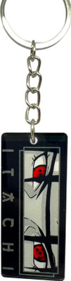 Weeb Corner Naruto Itachi Uchiha Eye Close-Up Acrylic Keychain Key Chain
