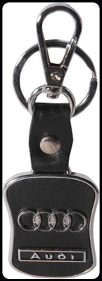 gtrp Trendy-CFK158 Audi Leather Metal Locking Key Chain Key Chain