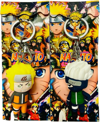 GKM Naruto Anime Kakashi Hakate premium 3D combo set keychain Key Chain