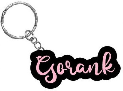 SY Gifts BPK Gorank Name Keychain Key Chain