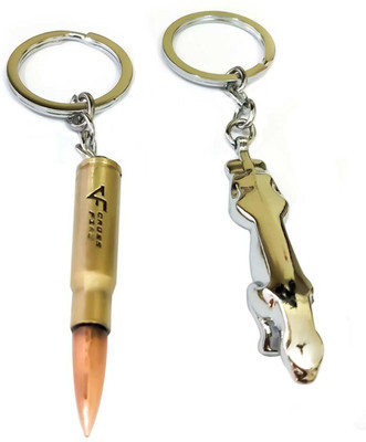 ShopTop Vogue 21 Bullet and JR Logo Keychain Key Chain