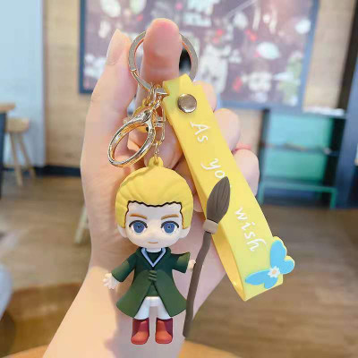 WEZO 3D Draco Malfoy Figure Keychain harry potter keychain (Pack of 1) Key Chain