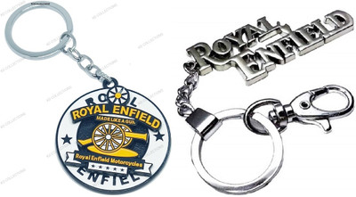 kd collections 419A-466-Rotating Spinner Bike Hook Keychain Compatible with Royal Bullet Bikes Key Chain