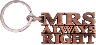 MAG BEE Mrs Always Right Metal - 1 Pcs Key Chain