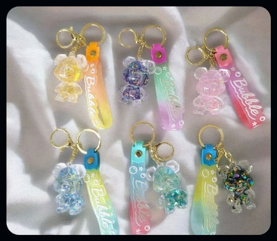 Jainzon Combo of teddy bear water keyring-S385_x70 Key Chain