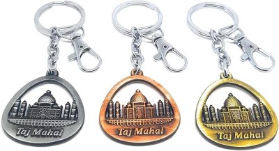 HiyaaV Premium Quality Taj Mahal Souvenir Gift Metal Keychain For Girls Boys Men Women Key Chain