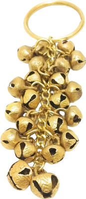 Key Era Brass Bell Ghunghroo Indian Traditional Key Chain