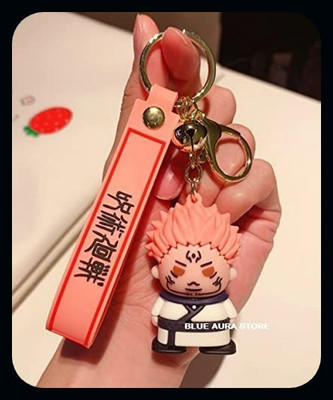 gtrp Keychain-Jujutsu Kaisen Big Size with Hook Bell & Strap Key Chains Key Chain