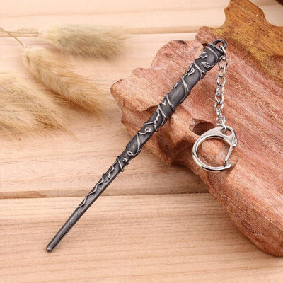 MAG BEE Harry Potter Dumbledore Magical Wand/ stick Metal- Design 2 Key Chain