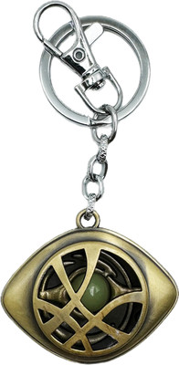 Buko Metal Keychain Compatible With Doctor Strange Eye of Agamotto Anti Rust Key Chain